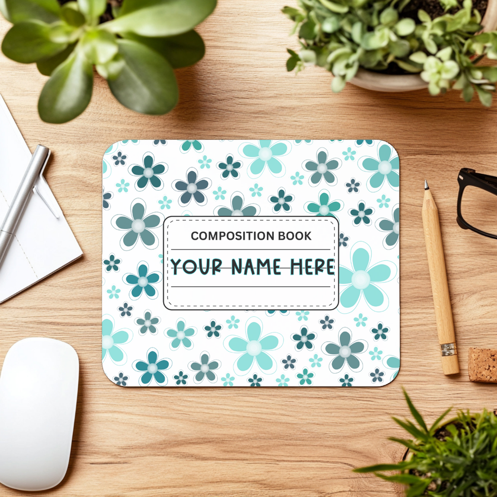 Floral Composition Mouse Pad