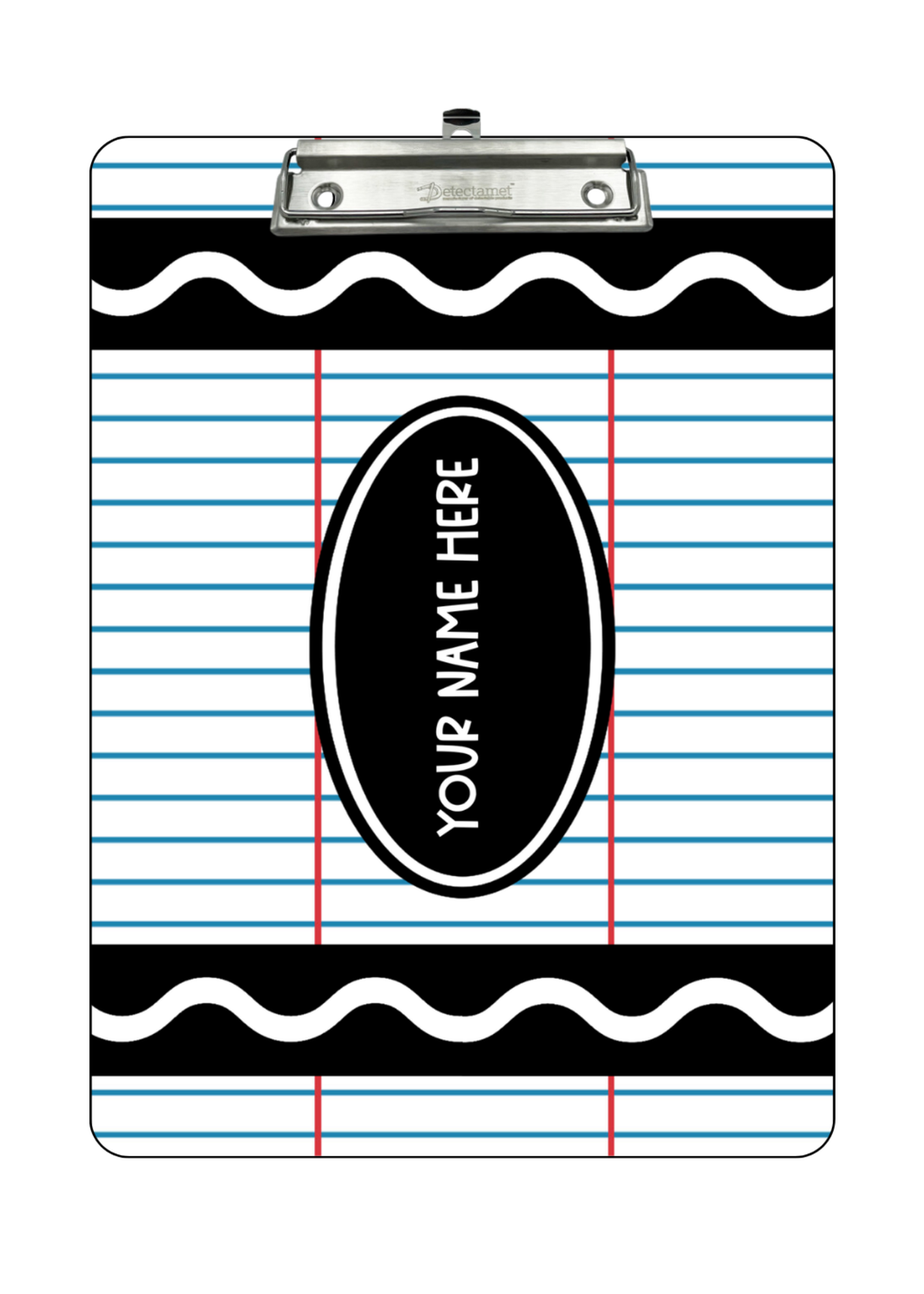 Classic Lines Crayon Clipboard