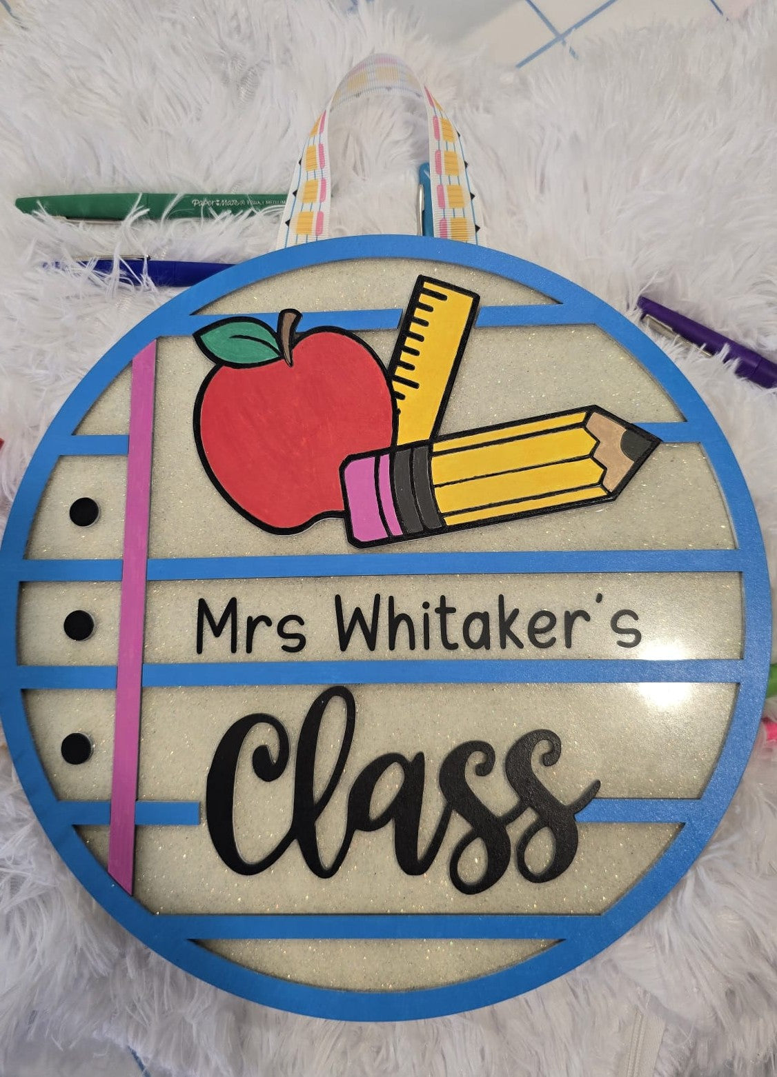 Classic School Essentials Door Sign
