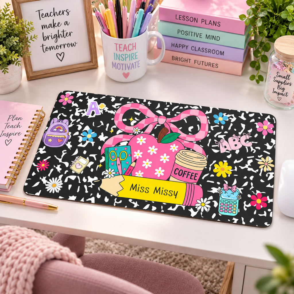 Sweet Classroom Essentials Desk Mat