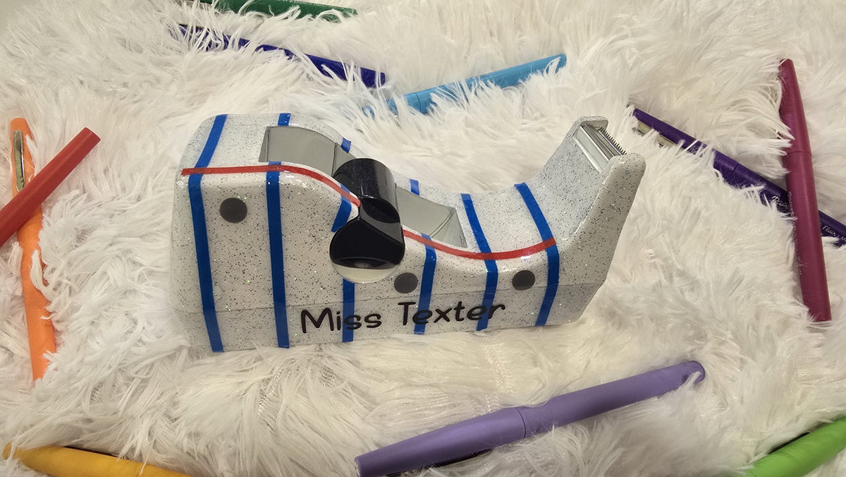 Personalised Glitter Tape Dispenser