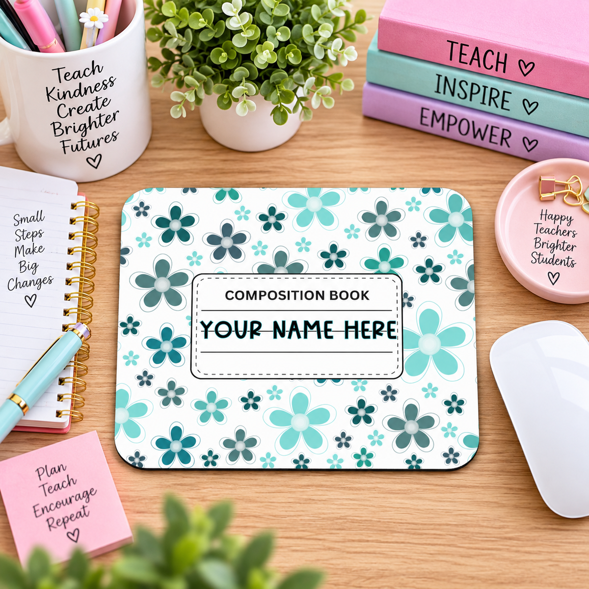 Floral Composition Mouse Pad